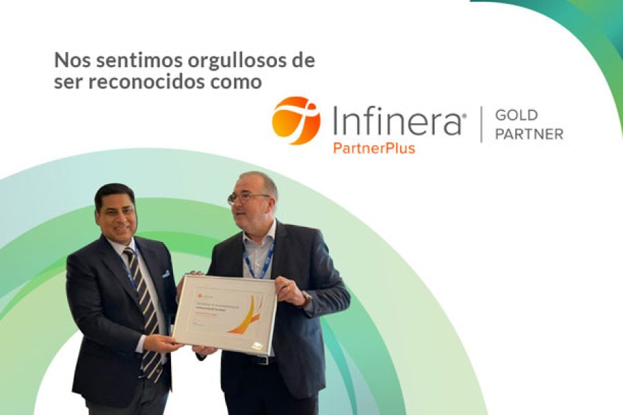 Socio Gold a Nivel Mundial de Infinera Networks ı Beyond Technology
