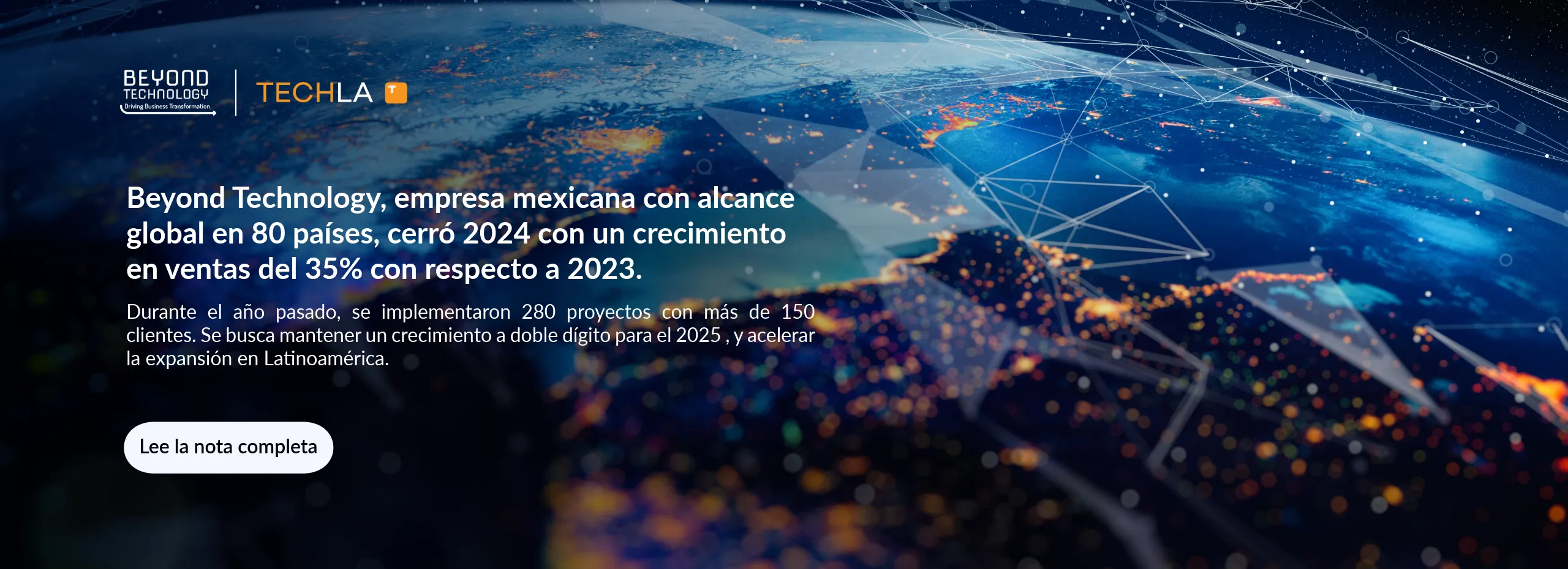 Beyond Technology se convierte en el primer partner platinum de infinera a nivel global